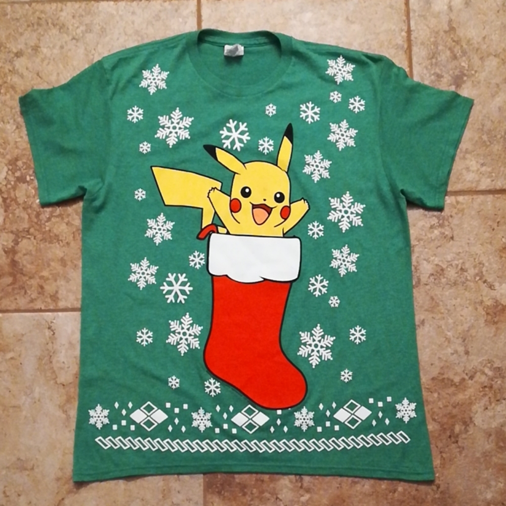 Pokemon Christmas T-Shirt